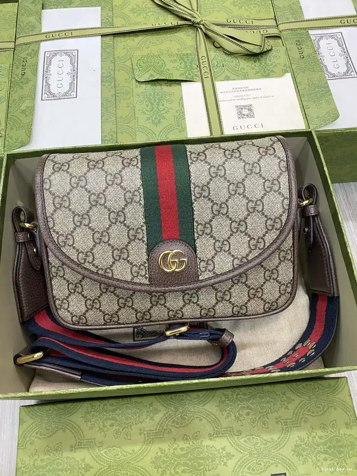 First bag ru bag Ophidia GG mini shoulder GUCCI 0701